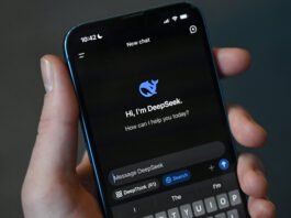 App DeepSeek en un movil
