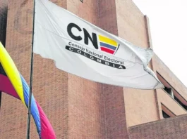 bandera del CNE de Colombia