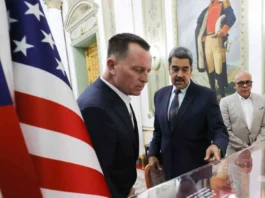 el enviado de trump con Maduro