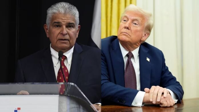 José Raúl Mulino, presidente de Panamá y Donald Trump, presidente de Estados Unidos
