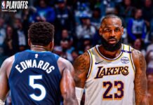 Los Timberwolves de Prigioni complican a los Lakers y los llevan al borde de la eliminación Anthony Edwards y LeBron James