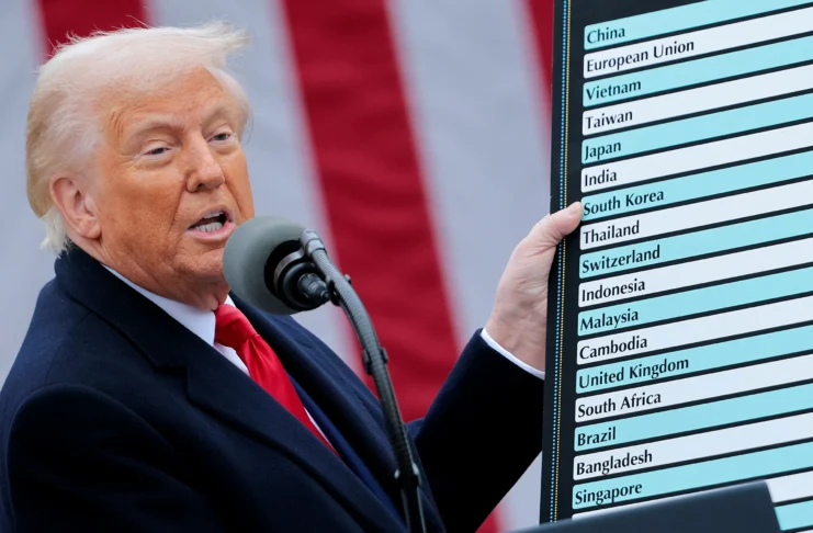 aranceles reciprocos anunciados por TRUMP