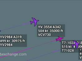MADURO volando a Rusia en 4 aviones