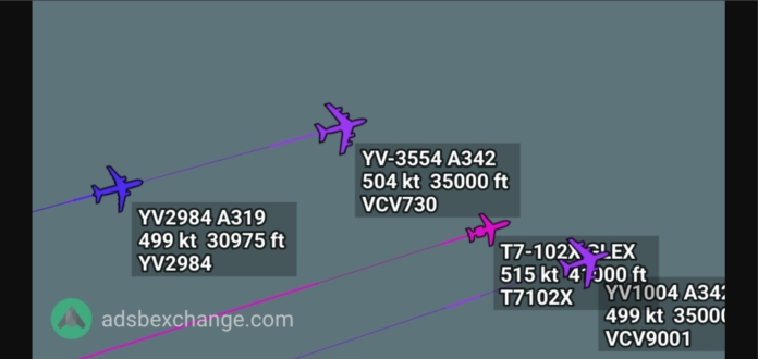URSi3Rw - Imgur MADURO volando a Rusia en 4 aviones